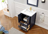 Image of Legion Furniture 24" x 22" x 34.5" Navy Blue Single Sink Bathroom Vanity Without Faucet WS3124-B