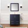 Image of Legion Furniture 29.9" x 22" x 34.1" Blue Single Sink Bathroom Vanity Without Faucet WA7930-B