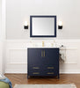 Image of Legion Furniture 36" x 22" x 34.1" Blue Single Sink Bathroom Vanity Without Faucet WA7936-B