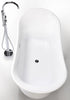 Image of Legion Furniture WE6805 67 Inch White Acrylic Tub, No Faucet