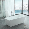 Image of Legion Furniture WE6813 67 Inch White Acrylic Tub, No Faucet