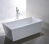 Image of Legion Furniture WE6814 67 Inch White Acrylic Tub, No Faucet