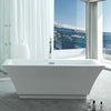 Image of Legion Furniture WE6817 67 Inch White Acrylic Tub, No Faucet