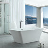 Image of Legion Furniture WE6840 67 Inch White Acrylic Tub, No Faucet