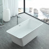 Image of Legion Furniture WE6840 67 Inch White Acrylic Tub, No Faucet