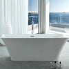 Image of Legion Furniture WE6840 67 Inch White Acrylic Tub, No Faucet