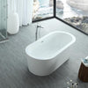 Image of Legion Furniture WE6842 71" White Acrylic Tub - NO FAUCET