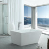 Image of Legion Furniture WE6844 67 Inch White Acrylic Tub, No Faucet