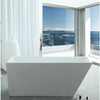 Image of Legion Furniture WE6844 67 Inch White Acrylic Tub, No Faucet