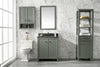 Image of Legion Furniture 30" x 22" x 34" Pewter Green Single Sink Bathroom Vanity WLF2130-PG