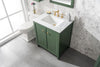 Image of Legion Furniture 30" x 22" x 34" Vogue Green Single Sink Bathroom Vanity WLF2130-VG