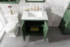 Image of Legion Furniture 30" x 22" x 34" Vogue Green Single Sink Bathroom Vanity WLF2130-VG