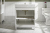 Image of Legion Furniture 30" x 22" x 34" White Single Sink Bathroom Vanity WLF2130-W