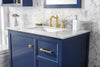 Image of Legion Furniture 36" x 22" x 34" Blue Single Sink Bathroom Vanity WLF2136-B