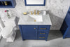 Image of Legion Furniture 36" x 22" x 34" Blue Single Sink Bathroom Vanity WLF2136-B