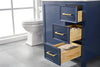 Image of Legion Furniture 36" x 22" x 34" Blue Single Sink Bathroom Vanity WLF2136-B