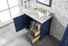 Image of Legion Furniture 36" x 22" x 34" Blue Single Sink Bathroom Vanity WLF2136-B