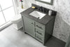 Image of Legion Furniture 36" x 22" x 34" Pewter Green Single Sink Bathroom Vanity WLF2136-PG