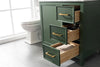 Image of Legion Furniture 36" x 22" x 34" Vogue Green Single Sink Bathroom Vanity WLF2136-VG