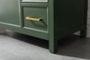 Image of Legion Furniture 36" x 22" x 34" Vogue Green Single Sink Bathroom Vanity WLF2136-VG