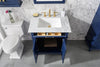 Image of Legion Furniture 30" x 22" x 34" Blue Single Sink Bathroom Vanity WLF2230-B