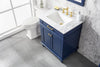 Image of Legion Furniture 30" x 22" x 34" Blue Single Sink Bathroom Vanity WLF2230-B