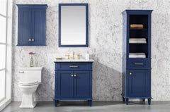 Legion Furniture 30" x 22" x 34" Blue Single Sink Bathroom Vanity WLF2230-B