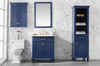 Image of Legion Furniture 30" x 22" x 34" Blue Single Sink Bathroom Vanity WLF2230-B