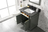 Image of Legion Furniture 30" x 22" x 34" Pewter Green Single Sink Bathroom Vanity WLF2230-PG