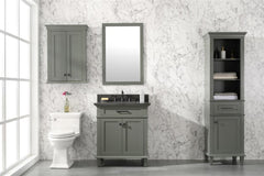 Legion Furniture 30" x 22" x 34" Pewter Green Single Sink Bathroom Vanity WLF2230-PG