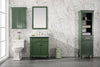 Image of Legion Furniture 30" x 22" x 34" Vogue Green Single Sink Bathroom Vanity WLF2230-VG