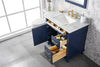 Image of Legion Furniture 36" x 22" x 34" Blue Single Sink Bathroom Vanity WLF2236-B