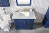 Image of Legion Furniture 36" x 22" x 34" Blue Single Sink Bathroom Vanity WLF2236-B