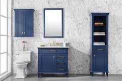 Legion Furniture 36" x 22" x 34" Blue Single Sink Bathroom Vanity WLF2236-B