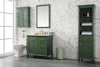 Image of Legion Furniture 36" x 22" x 34" Vogue Green Single Sink Bathroom Vanity WLF2236-VG