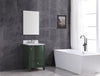 Image of Legion Furniture 24" x 22" x 33.5" Vogue Green Single Sink Bathroom Vanity WT9309-24-VG-PVC