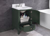 Image of Legion Furniture 24" x 22" x 33.5" Vogue Green Single Sink Bathroom Vanity WT9309-24-VG-PVC