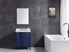 Image of Legion Furniture 30" x 22" x 33.5" Blue Single Sink Bathroom Vanity WT9309-30-B-PVC