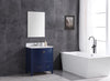 Image of Legion Furniture 30" x 22" x 33.5" Blue Single Sink Bathroom Vanity WT9309-30-B-PVC