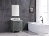 Image of Legion Furniture 30" x 22" x 33.5" Pewter Green Single Sink Bathroom Vanity WT9309-30-PG-PVC