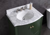 Image of Legion Furniture 30" x 22" x 33.5" Vogue Green Single Sink Bathroom Vanity WT9309-30-VG-PVC