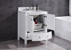 Image of Legion Furniture 30" x 22" x 33.5" White Single Sink Bathroom Vanity WT9309-30-W-PVC