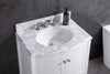 Image of Legion Furniture 30" x 22" x 33.5" White Single Sink Bathroom Vanity WT9309-30-W-PVC