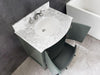 Image of Legion Furniture 36" x 22" x 33.5" Pewter Green Single Sink Bathroom Vanity WT9309-36-PG-PVC