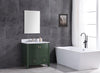 Image of Legion Furniture 36" x 22" x 33.5" Vogue Green Single Sink Bathroom Vanity WT9309-36-VG-PVC