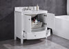 Image of Legion Furniture 36" x 22" x 33.5" White Single Sink Bathroom Vanity WT9309-36-W-PVC