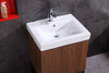 Image of Legion Furniture 24" x 18" x 33.5" Brown Single Sink Bathroom Vanity WT9324-24-PVC