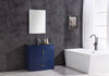 Image of Legion Furniture 36" x 18" x 33.5" Blue Single Sink Bathroom Vanity WTM8130-36-B-PVC