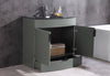 Image of Legion Furniture 36" x 18" x 33.5" Pewter Green Single Sink Bathroom Vanity WTM8130-36-PG-PVC