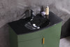 Image of Legion Furniture 36" x 18" x 33.5" Vogue Green Single Sink Bathroom Vanity WTM8130-36-VG-PVC